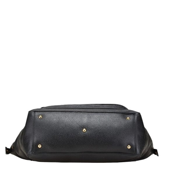 GUCCI Black Leather Boston Bag - Picture 3 of 16